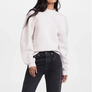 Agolde Tarron Mock Neck Sweatshirt
